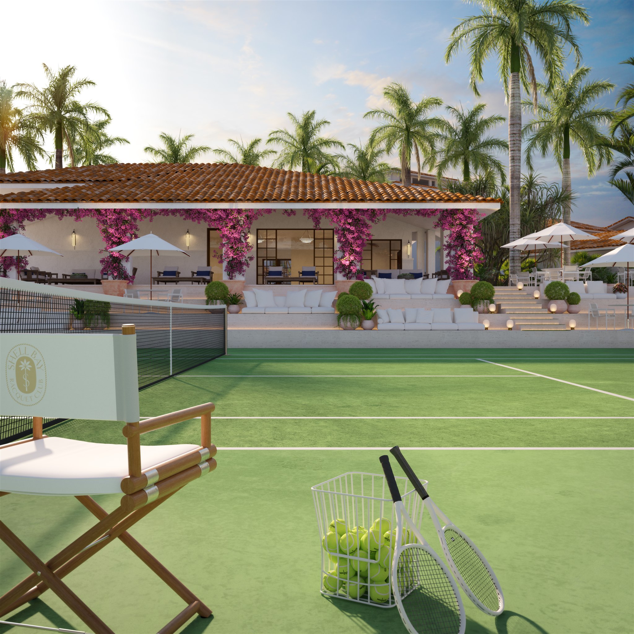 Racquet Club clay courts