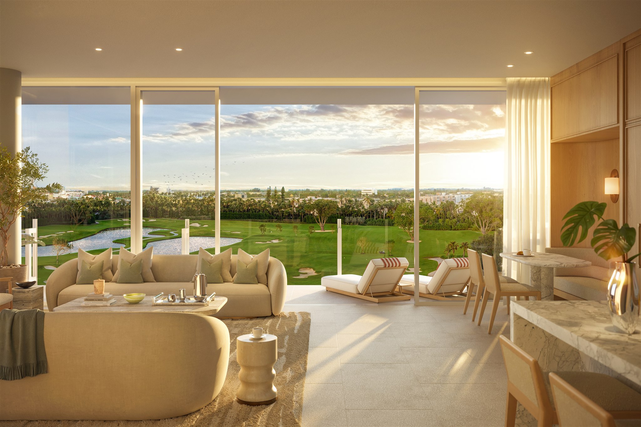Great room interior